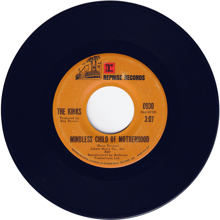 The Kinks - Lola / Mindless Child Of Motherhood [Vinyl, Santa Maria Pressing]