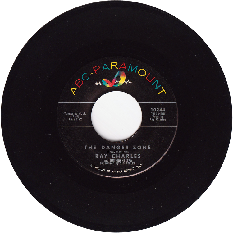 Ray Charles - Hit The Road Jack / The Danger Zone [Vinyl, Monarch Pressing]