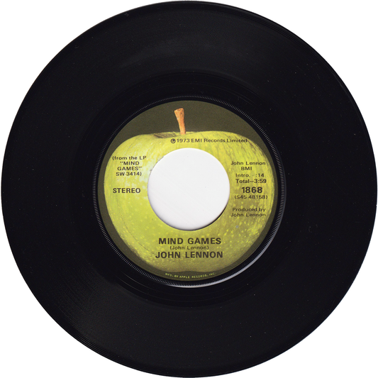John Lennon - Mind Games / Meat City [Jacksonville Pressing]