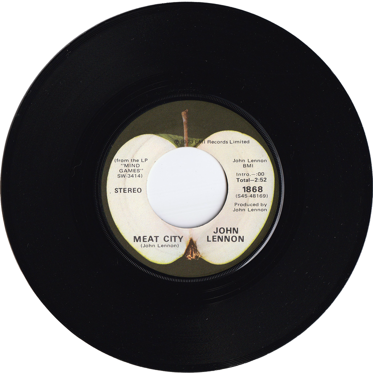 John Lennon - Mind Games / Meat City [Jacksonville Pressing]