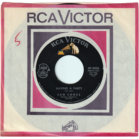 Sam Cooke - Having A Party / Bring It On Home To Me [Hollywood Pressing]