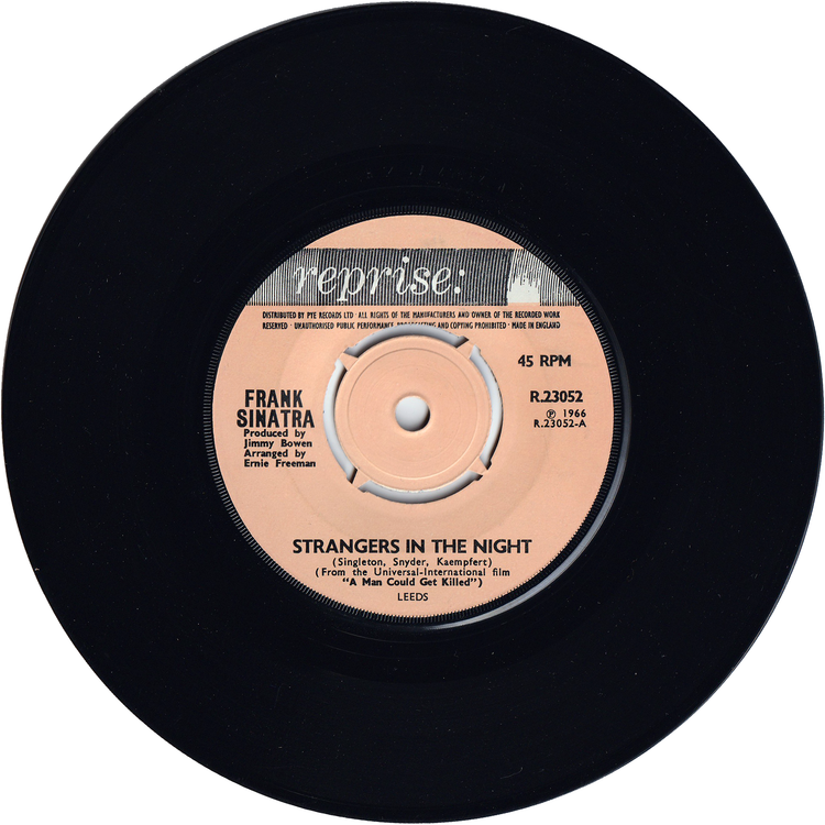 Frank Sinatra - Strangers In The Night / My Kind Of Town [UK]