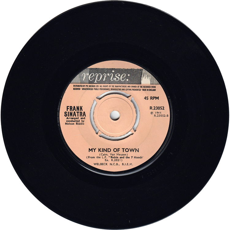 Frank Sinatra - Strangers In The Night / My Kind Of Town [UK]