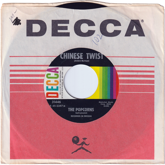 The Popcorns - Chinese Twist / Zero-Zero