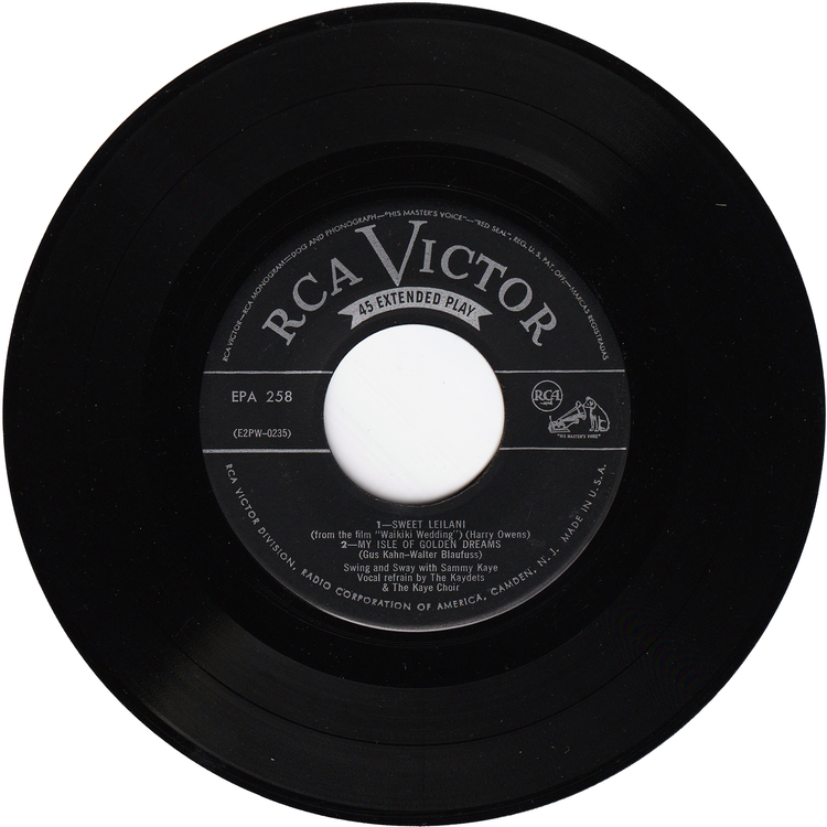 Sammy Kaye - The Heart Of The Islands In Song [7", 45 RPM, EP, PS]