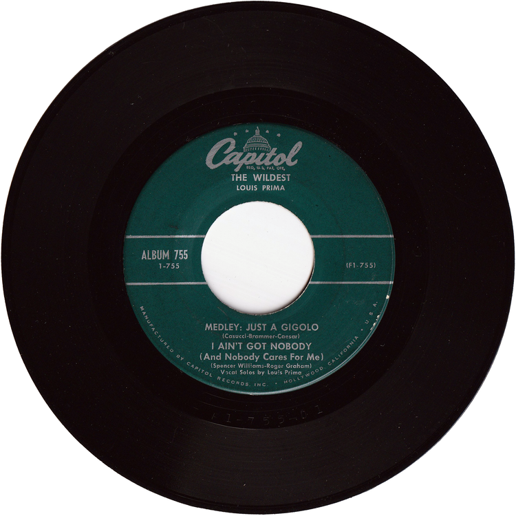 Louis Prima Featuring Keely Smith with Sam Butera & The Witnesses - The Wildest! (Part 1) [7", 45 RPM, EP]