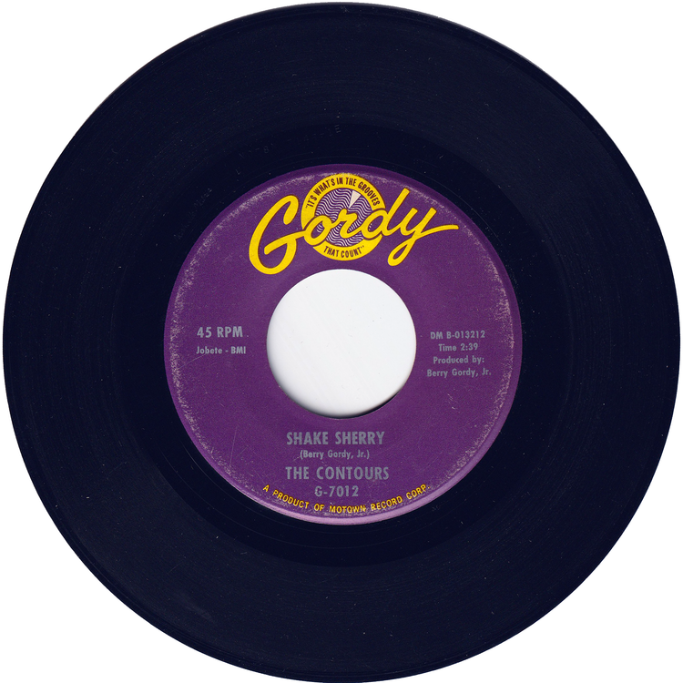 The Contours - Shake Sherry / You Better Get In Line