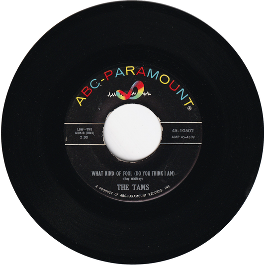 The Tams - What Kind Of Fool / Laugh It Off