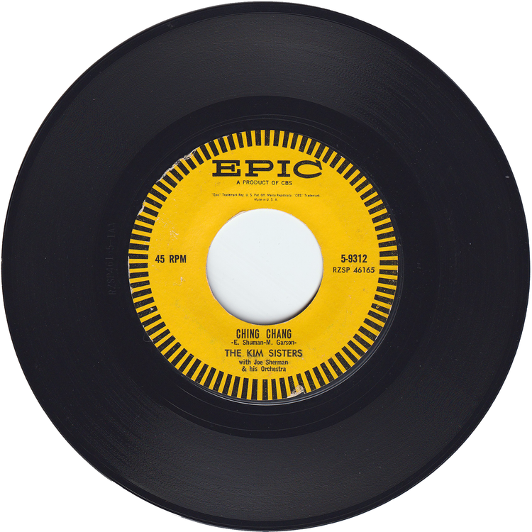 The Kim Sisters - Ching Chang / Harbor Lights