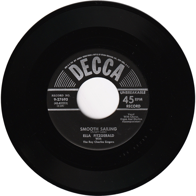 Ella Fitzgerald - Smooth Sailing / Love You Madly