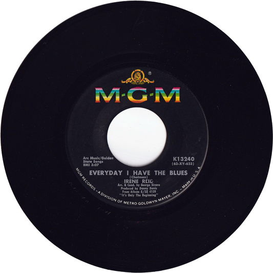 Irene Reid - Everyday I Have The Blues / I Had Someone Else Before I Had You