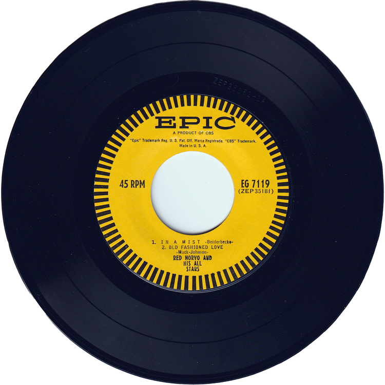 Red Norvo All-Stars - Norvo In A Mist [7", 45 RPM, PS]
