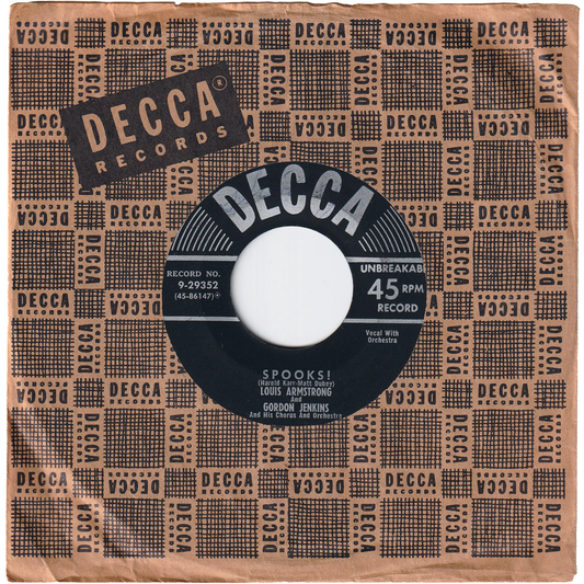 Louis Armstrong & Gordon Jenkins - Spooks! / Trees