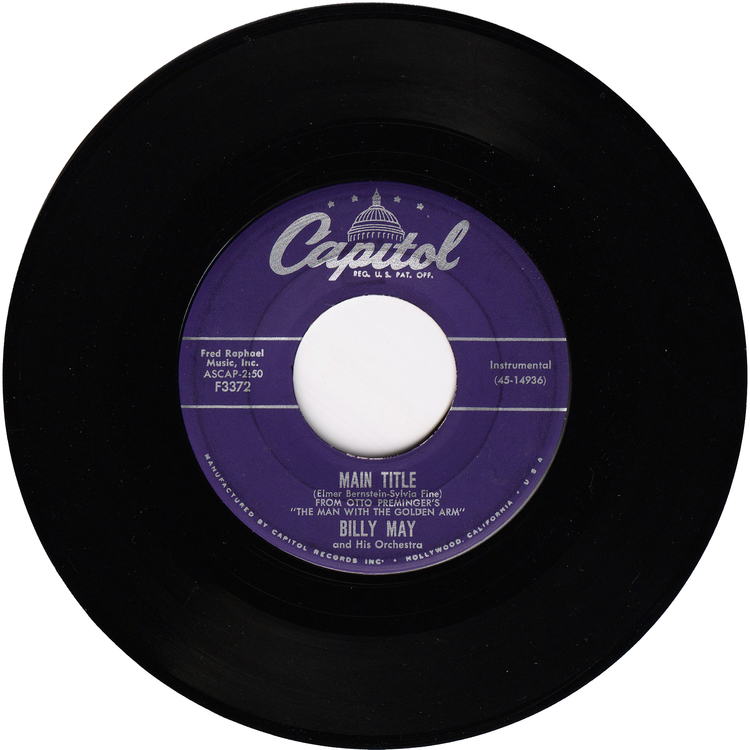 Billy May - Main Title The Man With The Golden Arm / The Phonograph Song (Our Melody)