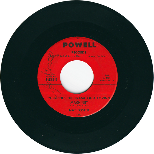 Nat Foster - Here Lies The Frame Of A Loving Machine / The Flame Is Gone