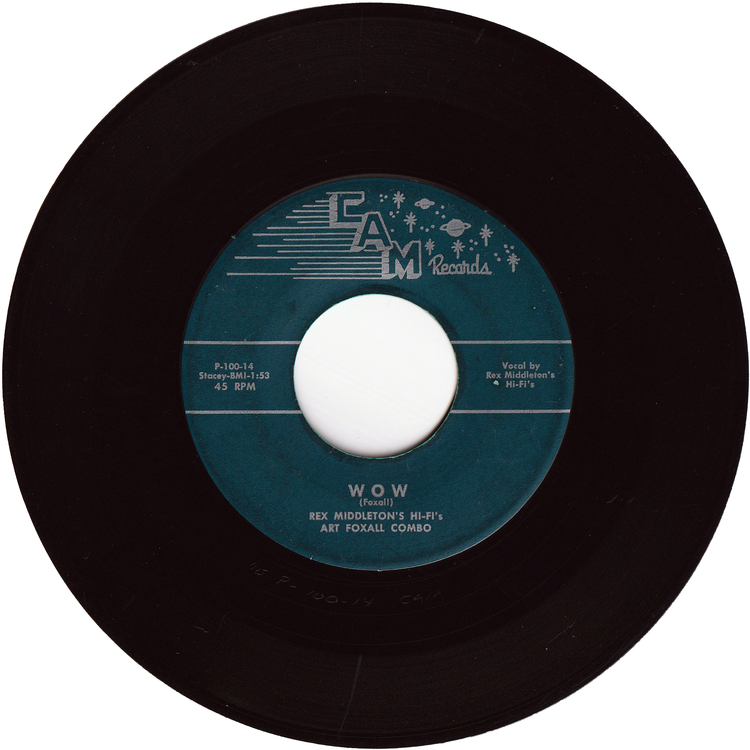 Rex Middleton's Hi-Fi's, Art Foxall Combo - Wow / I Know This Love Is Real