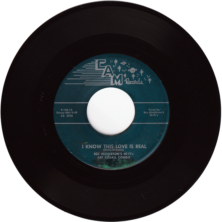 Rex Middleton's Hi-Fi's, Art Foxall Combo - Wow / I Know This Love Is Real