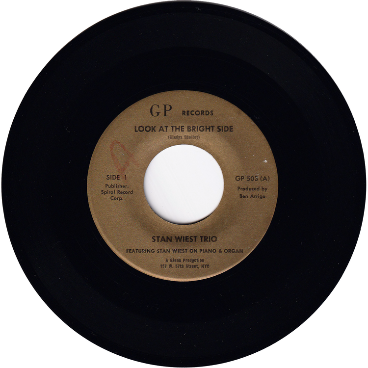 Stan Wiest Trio - Look At The Bright Side / Gina
