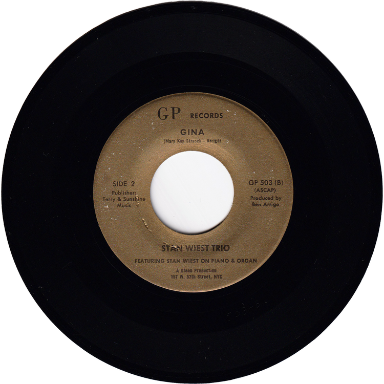 Stan Wiest Trio - Look At The Bright Side / Gina