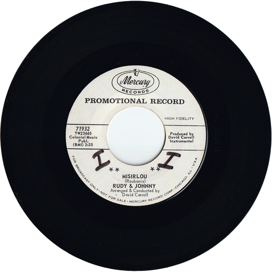 Rudy & Johnny - Misirlou / Theme from A Majority Of One [Promo]