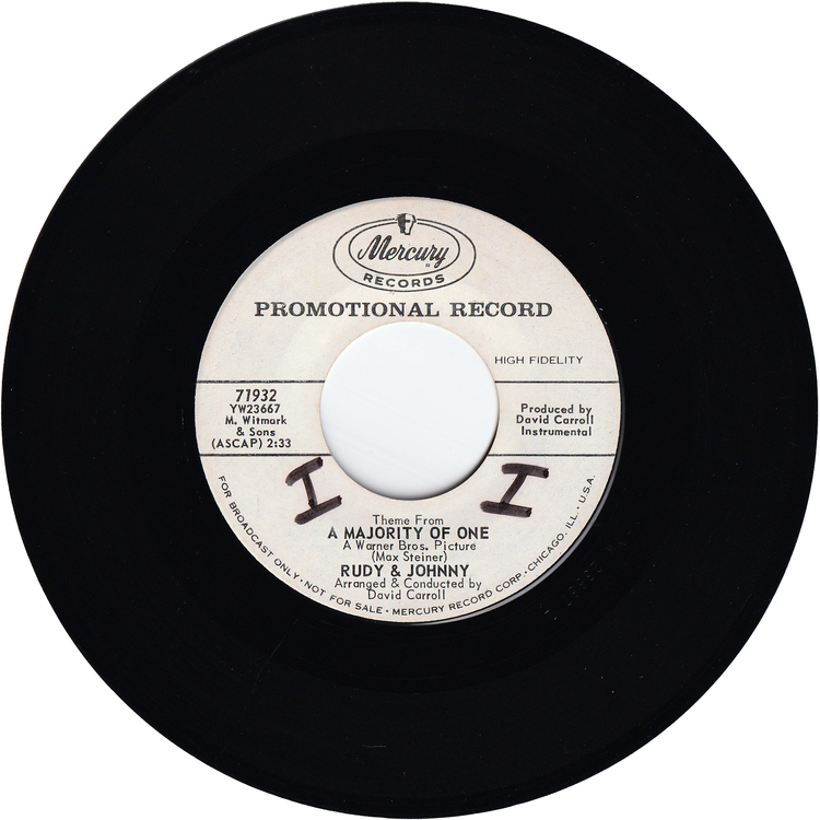 Rudy & Johnny - Misirlou / Theme from A Majority Of One [Promo]