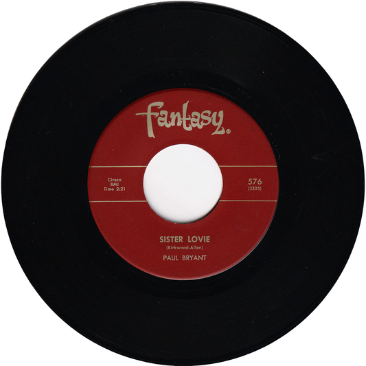 Paul Bryant - Sister Lovie / Why Me?