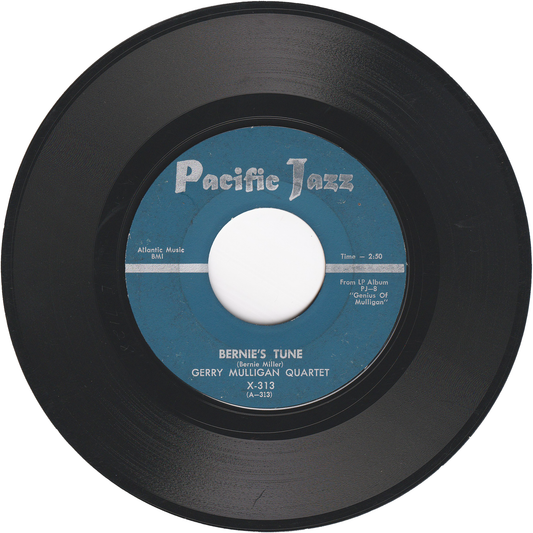 The Gerry Mulligan Quartet - Bernie's Tune / Five Brothers