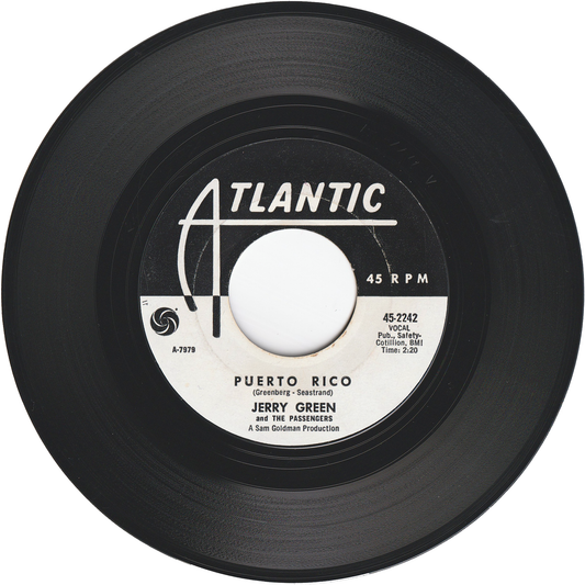 Jerry Green & The Passengers - Puerto Rico / Ramona [Promo]