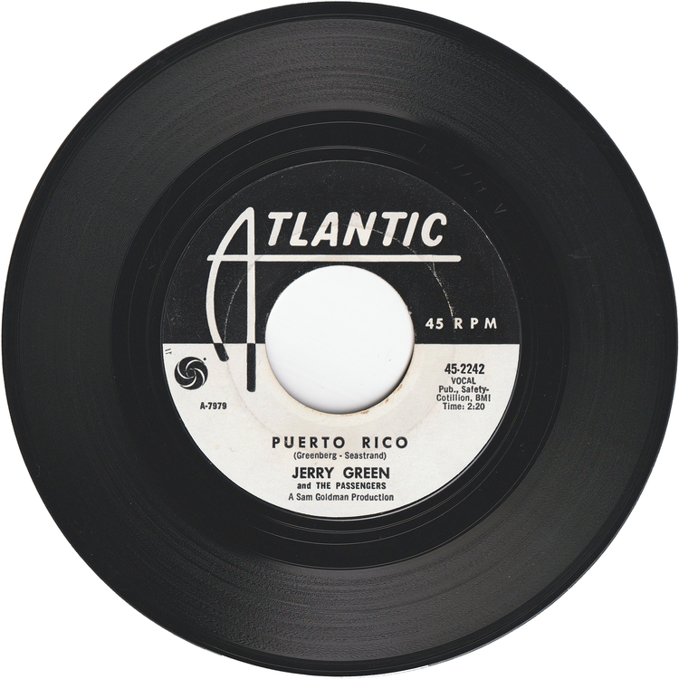 Jerry Green & The Passengers - Puerto Rico / Ramona [Promo]