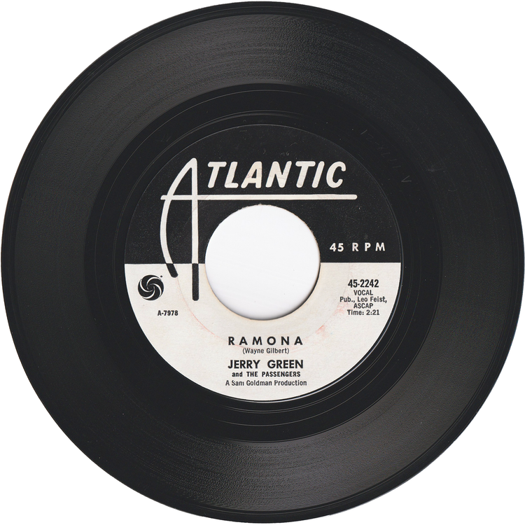 Jerry Green & The Passengers - Puerto Rico / Ramona [Promo]