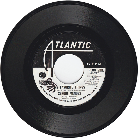 Sergio Mendes - My Favorite Things / Tempo Feliz [Promo]