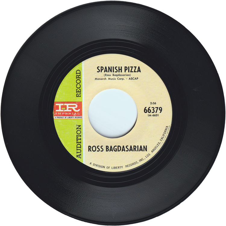 Ross Bagdasarian - Jone - Cone - Phone / Spanish Pizza [Promo, Styrene, Allied Pressing]