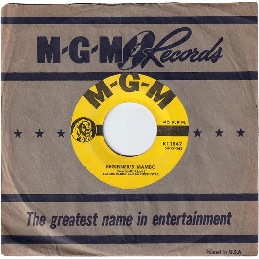 Claude Cloud & His Orchestra - Beginner's Mambo / If I Can Live To See The Day