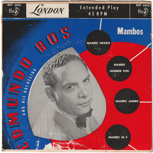 Edmundo Ros & His Orchestra - Ros Mambos [7", 45 RPM, EP, Picture Sleeve]
