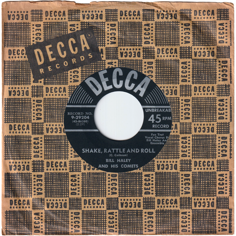 Bill Haley & his Comets - Shake, Rattle & Roll / A. B. C. Boogie [1st.press]
