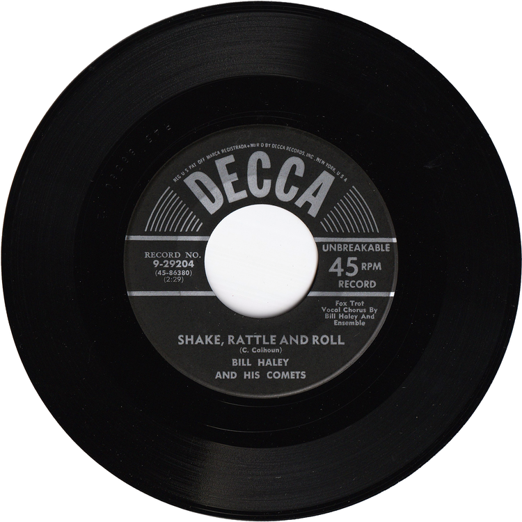 Bill Haley & his Comets - Shake, Rattle & Roll / A. B. C. Boogie [1st.press]
