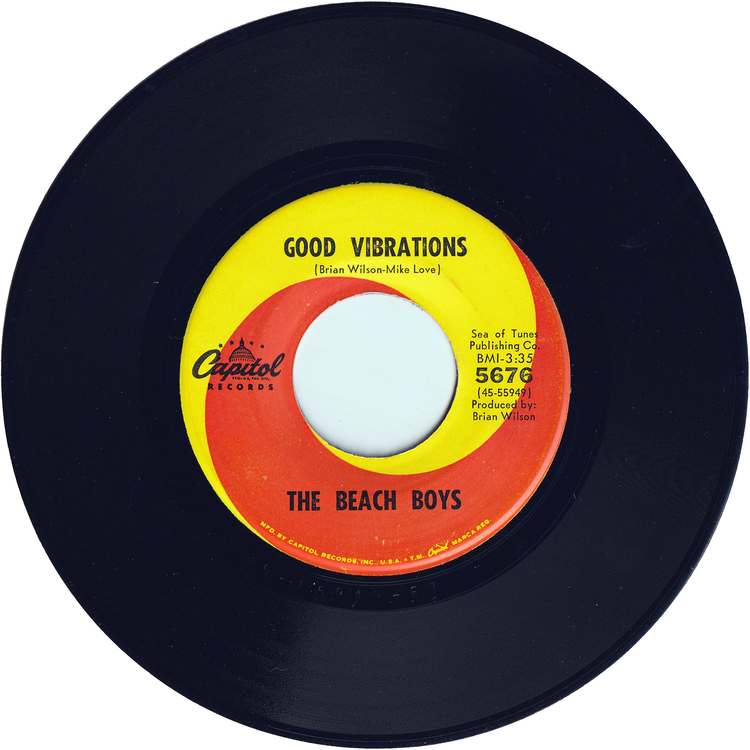 The Beach Boys - Good Vibrations / Let's Go Away For While