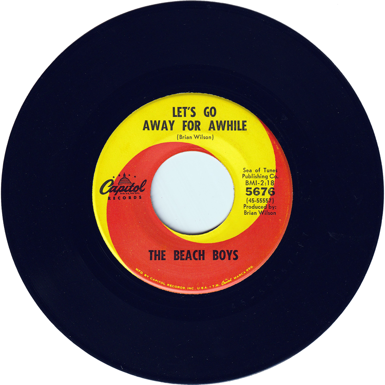 The Beach Boys - Good Vibrations / Let's Go Away For While