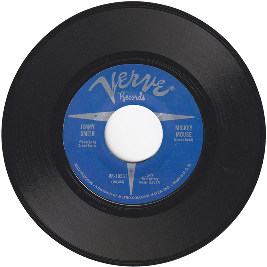 Jimmy Smith - Mickey Mouse / T-Bone Steak [Styrene, Monarch Pressing]