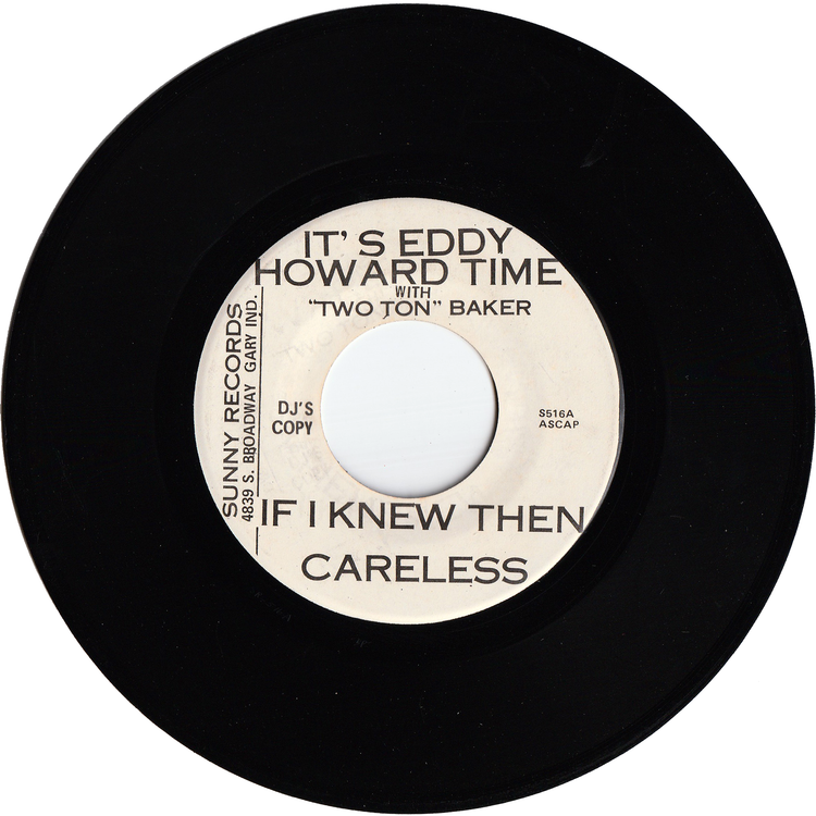 Two Ton Baker - It's Ted Lewis Time / It's Eddy Howard Time [Promo]