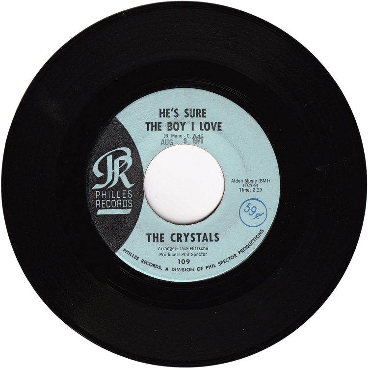 The Crystals (Darlene Love) - He's Sure Boy I Love / Walkin' Along La La La