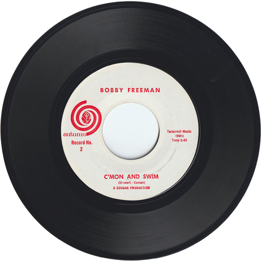 Bobby Freeman - C'mon & Swim / C'mon & Swim Part 2 [White Label]