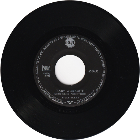 Billy Wade - Baby Workout / Fran Cooper - What Are Boys Made Of [Germany]