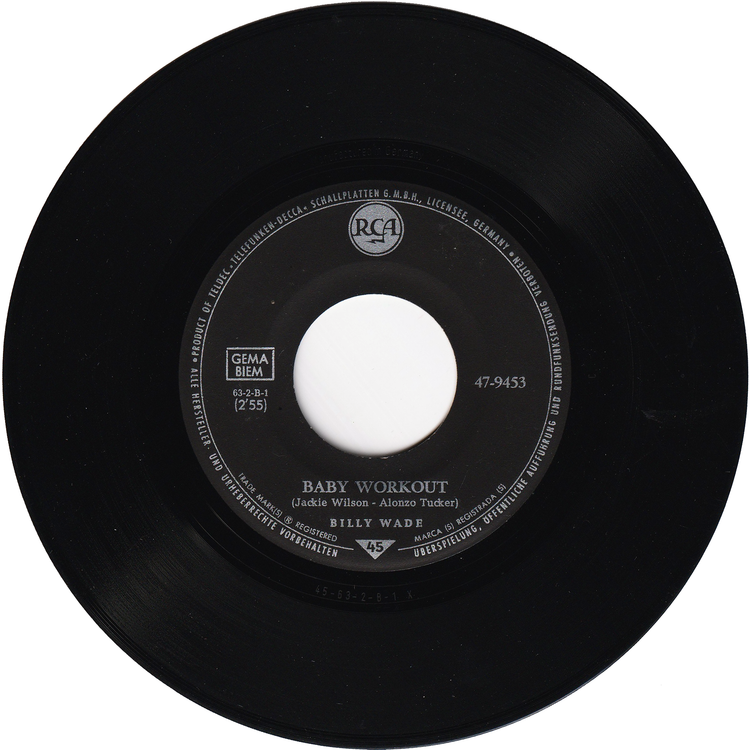 Billy Wade - Baby Workout / Fran Cooper - What Are Boys Made Of [Germany]