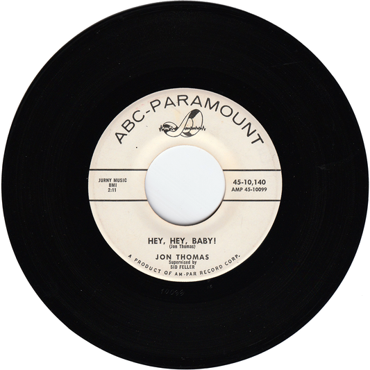 Jon Thomas - Hey, Hey, Baby / Buffalo Blues [Promo]