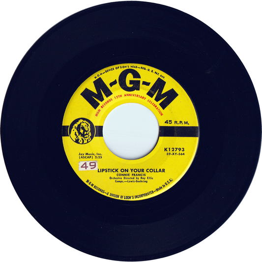 Connie Francis - Lipstick On Your Collar / Frankie