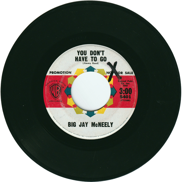 Big Jay McNeely - Big Jay's Count / You Don't Have To Go [Promo]