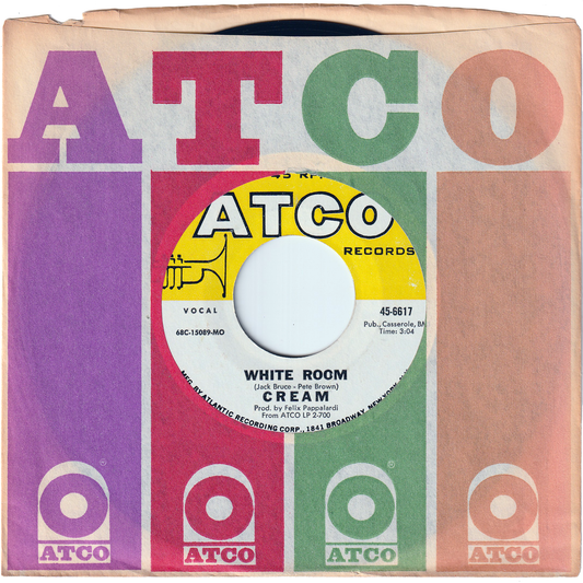 Cream - White Room / Those Were The Days [Styren, Monarch Pressing]