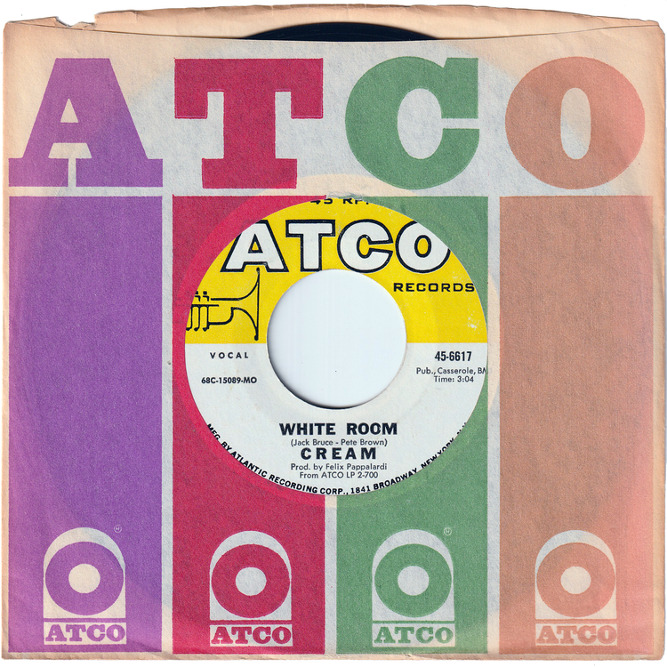 Cream - White Room / Those Were The Days [Styren, Monarch Pressing]