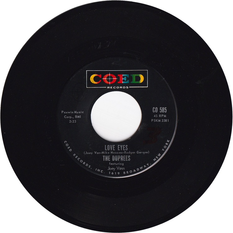 The Duprees - Have You Heard / Love Eyes [Rockaway Pressing]